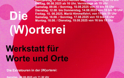 Werkstatt für Orte und Worte