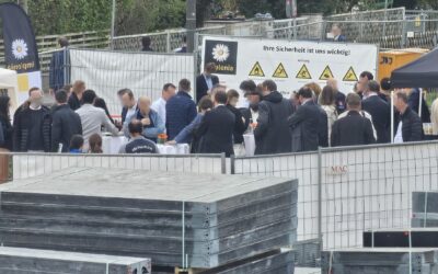 Erster Spatenstich am Reichelsdorfer Keller